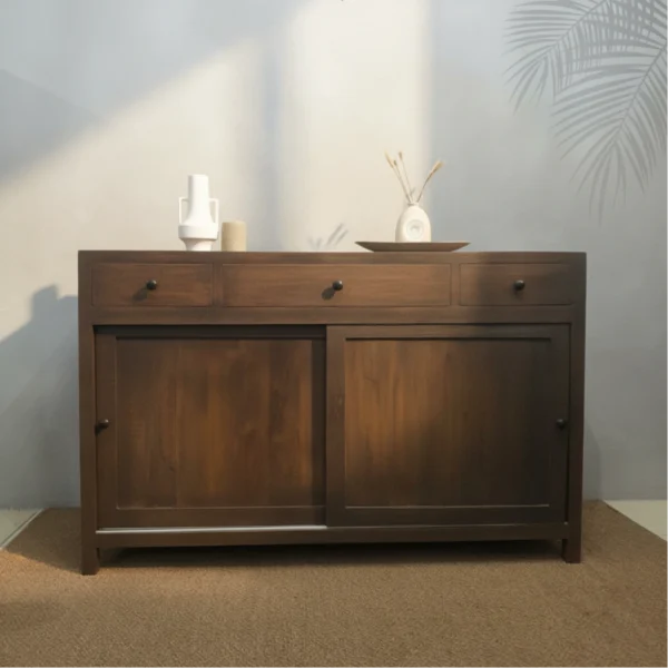 Adrien Buffet Cabinet with Sliding Doors