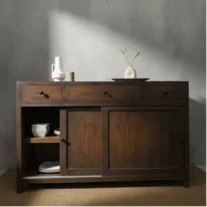 Adrien Buffet Cabinet with Sliding Doors
