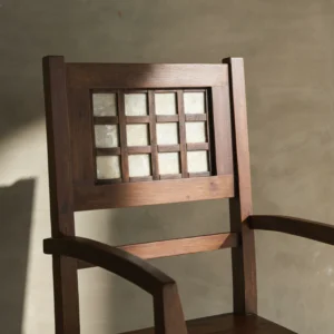 Cecilia Capiz Accent Armchair