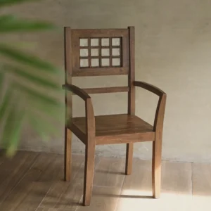 Cecilia Capiz Accent Armchair