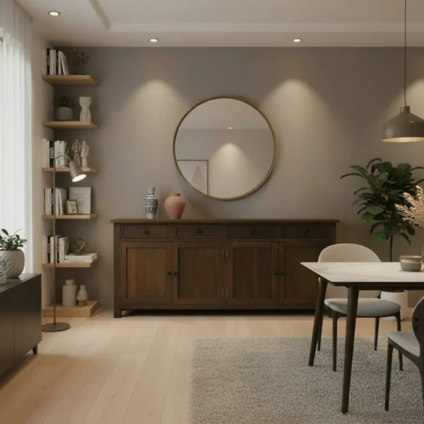 Edith Buffet Cabinet with Swing Doors