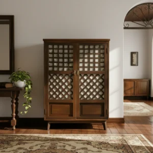 Ibarra Two-Door Capiz Cabinet