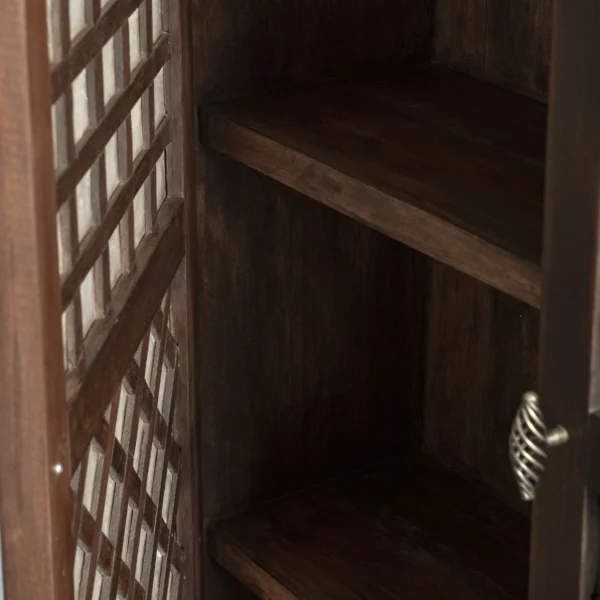 Ibarra Two-Door Capiz Cabinet