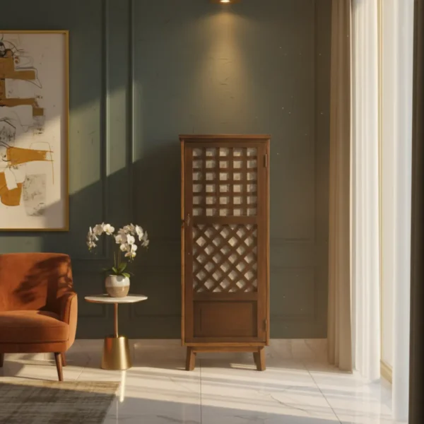 Leonor Capiz Cabinet Single Door 3_Timbertale Designs Leonor Single-Door Capiz Cabinet