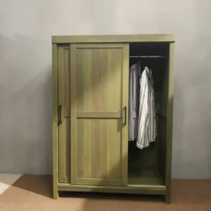 Louis Wardrobe Cabinet 3_Timbertale Designs Louis Wardrobe Cabinet with Sliding Doors