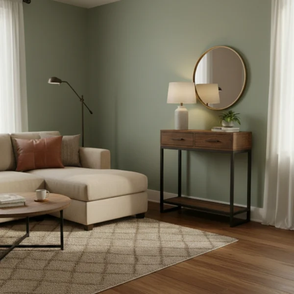 Mildred Console Table 2_Timbertale Designs Mildred Console Table with Two Drawers